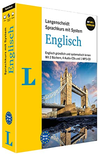 Langenscheidt Englisch Sprachkurs mit System: Englisch lernen – gründlich und systematisch mit 2 Büchern, MP3-Download und 5 CDs (Langenscheidt mit System)