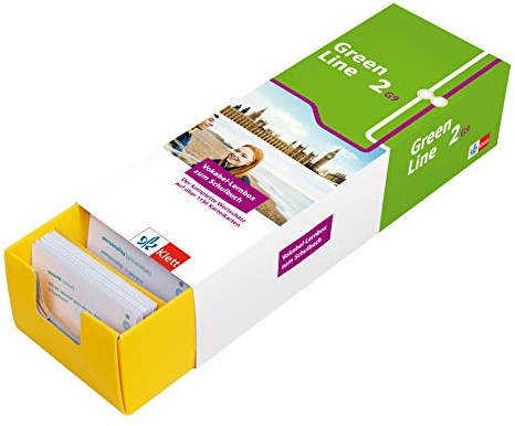 Klett Green Line 2 G9 (Ausgabe ab 2019) Klasse 6 Vokabel-Lernbox zum Schulbuch: Englisch passend zum Lehrwerk üben (Green Line G9. Ausgabe ab 2019)