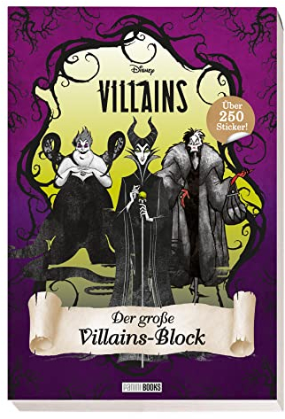 Disney Villains: Der große Villains-Block: über 250 Sticker!