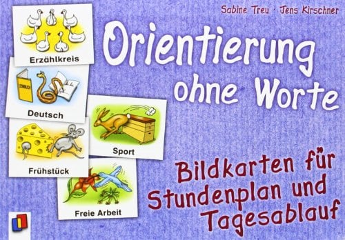 Bildkarten für Stundenplan und Tagesablauf (Orientierung ohne Worte)