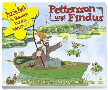 Petterson und Findus Puzzlebuch: Pettersson und Findus, Puzzlebuch, Band 1, Lustige Streiche mit Pettersson und Findus