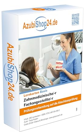 Lernkarten Zahnmedizinischer Fachangestellter Prüfung Prüfungsvorbereitung: Prüfungsvorbereitung Ausbildung