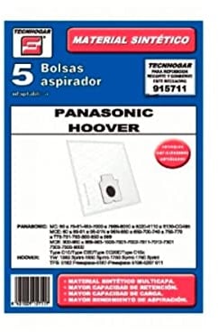 Recamania Bolsa Sintetica Aspirador Hoover Nilfisk Panasonic 5 Unidades 915711