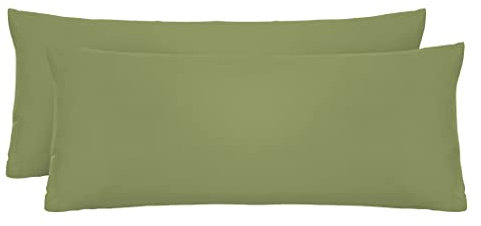 biberna Feinjersey Kopfkissenbezug 0077144 2X 40x60 cm fichte