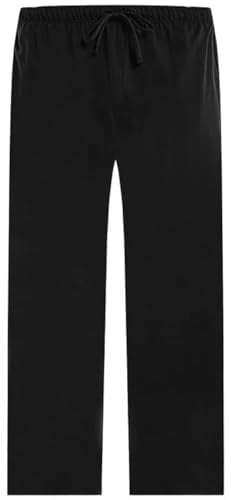 U2SKIIN Men 100% Cotton Pajama Pants Lightweight Soft Bottoms