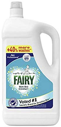Fairy Non Bio Compact Liquid Laundry Detergent 130 Wash, 4.55 Litre