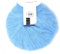 Weiche Mohair Cashmere Wolle Strickgarn leichte Hand Strickwaren Garn DIY Schal Schal Häkelgarn mit A Crochet(hellblau)
