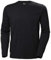 Helly Hansen Workwear Herren Classic Longsleeve Kurzer Pullover, SCHWARZ, L