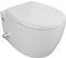 Aqua Bagno | Toilettes Taharet avec Fonction Bidet et Douche, WC Suspendu Mural | 51 cm de Long