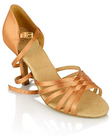 Ray Rose Damen Tanzschuhe 865-X Selene - Farbe: Light Tan - Weite: Medium - Absatz: 8 cm Straight - Größe: UK 3