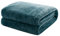Mixibaby Kuscheldecke Flauschige extra weich & warm Wohndecke Flanell Fleecedecke, Falten beständig/Anti-verfärben als Sofadecke oder Bettüberwurf, Größe:220 cm x 240 cm, Farbe:Teal