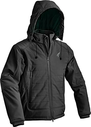 DEFCON 5 Giacca Invernale Urban Nero (S, Nero)