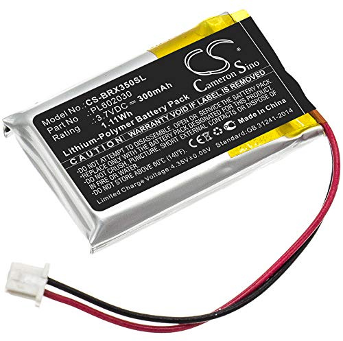 TCTK Akku 300mAh Kompatibel mit [BlueParrott] VXI B350-XT Ersetzt PL602030