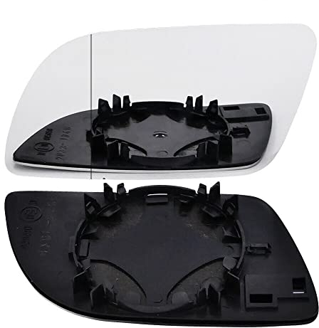Spiegelglas Ersatzspiegelglas Außenspiegel Links Asphärisch passend für VW Polo 2001-2004