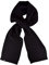 HEAT HOLDERS Herren Weich Unifarben Schal Fleece Bequem und Winddicht Flauschig Thermoschals für Winter (Einheitsgröße, Schwarz)