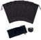 Astuccio Sacchetto per Occhiali, Sacchetti per Occhiali, Custodia per Occhiali in Microfibra, Astuccio per Occhiali da Sole, Porta Occhiali con Chiusura a Coulisse per Protezione Occhiali, 7 Pack
