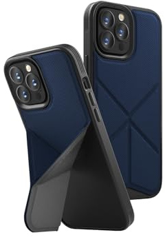 UNIQ Hybrid Magclick Charging Transforma Hülle für iPhone 14 Pro Max Electric Blue