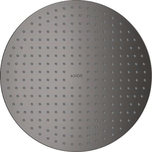 hansgrohe AXOR ShowerSolutions Kopfbrause 300 1jet, Decke-Aufputz, 35302340, Farbe: Brushed Black Chrome