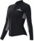 Owntop Damen Neoprenanzug-Oberteil-Jacke - 2mm Neopren Langarm für Wärme Komfort | Langlebiger YKK Frontreißverschluss | Verlängerte Rückenklappe | 2 Reißverschlusstaschen, Damen Grau L