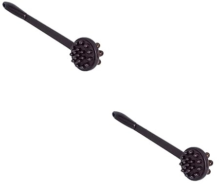FRCOLOR 2stücke Double Side Massage Hammer Für Muskeltherapie Und Entspannung Tragbarer Akupunktur- Für Rücken Nacken Beine Und Mehr Zur Müdigkeitslinderung Und Gesundheitsförderung