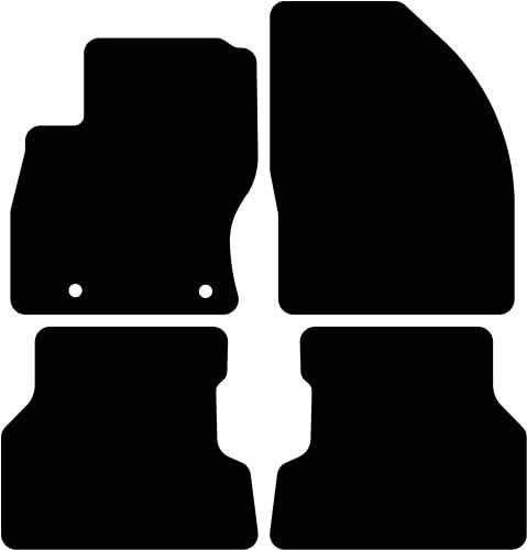 Kovvar Fußmatten passend für Ford Focus 2004-2011 Passend zur Ausführung: Mk2 | 3/5 Türen/Kombi | Qualität: Luxury