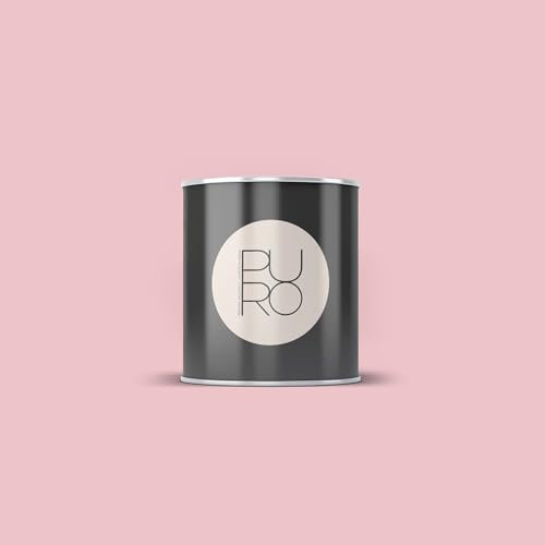BRICOFLOR Rosa Farbe für Wand und Decke Design Wandfarbe altrosa ideal für Mädchenzimmer und Schlafzimmer in 1l, 2,5l und 5l