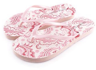 R-ISLAND Flip-Flop Mujer,chanclas verano de mujer,Adulto,para playa,piscina,casa.(Fresa pluma 36)