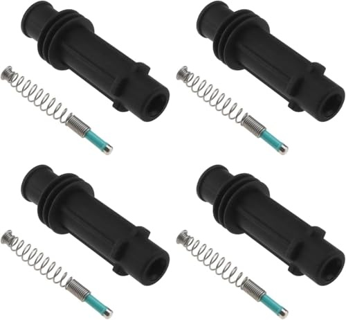 Alrens 95514599 4-teiliges Set 1208092 1208093 Federreparatursatz Zündmodul Zündspule für Astra J Corsa D S07 E X15 Adam Cascada Insignia A Meriva B Mokka X Zafira Tourer C Cruze Opel 1.2 1.4