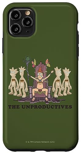 iPhone 11 Pro Max Rick and Morty The Unproductives Case