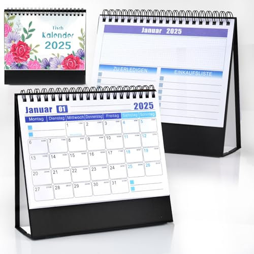 Tischkalender 2025 2026 zum Aufstellen, Tischkalender Schuljahr 2025/2026, Kalender 2026 tischkalender, Stehkalender 2025/2026, Aufstellkalender, Quer Tischquerkalender 2026