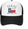AEIKHAEC Baseballkappe Druck Texas Lone Star State Sport Baseballkappen Für Herren Druck Weibliche Strand Sonnencreme Hut Trucker Cap Geschenk