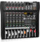 MICNAUX Console de mixage audio professionnelle à 6 canaux avec effets 320 DSP, 7 bandes EQ - Table de mixage numérique DJ avec USB Bluetooth MP3 pour enregistrement, alimentation indépendante 48 V et