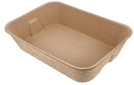 Toddmomy Open Type Cat Litter Box Large Capacity Easy to Toilet Tray for Small Animals