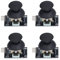 4pcs Set Joystick -Modul, Daumen Joystick Module Steuerungsstift -Sensor -Brettspiel -Steuerungssensor X Y Achs Kit für PS2 -Fernbedienung