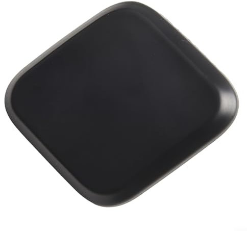 ZWEquipint Frontstoßstangen-Scheinwerfer-Waschdüsenabdeckung, für Ford für Focus, Scheinwerfer-Reinigungssprüh-Jet-Kappe, schwarzes Kunststoff-Ersatzteil 2015 2018 (rechts)