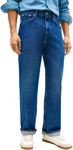 Tommy Hilfiger Herren Locker Relaxed Straight River IKE Blue Mw0mw42328