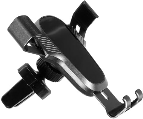 DECOMELODY Soporte para Teléfono Móvil Ajustable para Coche Ventilación, Práctico Soporte para Teléfonos Inteligentes Compatible Rejillas Estándar, Accesorio para Automóvil, Color Aleatorio