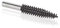 Kutzall Extreme Taper Rotary Burr, 1⁄4 Shaft, Very Coarse - Woodworking Attachment for Bosch, DeWalt, Milwaukee, Makita. Abrasive Tungsten Carbide, 1⁄4 (6.3mm) Dia. X 1-1⁄2 (38.1mm) Length, TX-14C