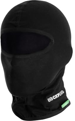 Oxford Unisex Balaclava Comfy Halswärmer, Totenkopf-Sturmhaube, Schwarz, Rot, Weiß, Einheitsgröße