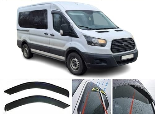 2 x Windabweiser für Ford Transit 2013 2014 2015 2016 2017 2018 2019 2020 2021 2022
