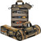 The Ryker Bag Tool Organizers - Small Tool Bag W/Detachable Pouches, Heavy Duty Roll Up Tool Bag Organizer : 6 Tool Pouches - Tool Roll Organizer Gifts for Dad (Khaki+Black)