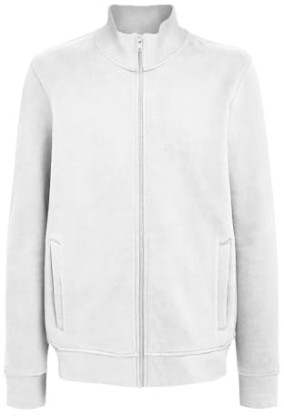 CHEMAGLIETTE! Felpa con Zip Intera Felpata Unisex in Cotone - Maglia Tuta