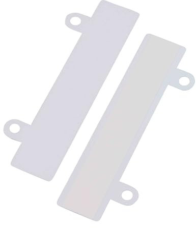 SPRINTIS Heftstreifen, 100 Stück, selbstklebend, weiß, 24 x 122 mm, Abheftstreifen mit 13 mm Ösen, als Lochverstärker für Ordner und Dokumente