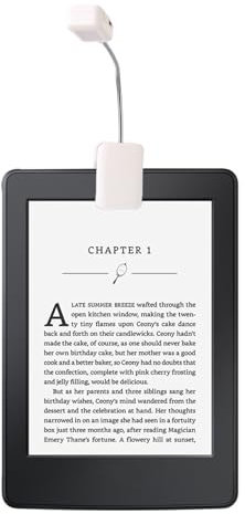 UXIETIN Leselampe kompatibel mit Kindle, augenschonende Lesefussel für Kindle, verstellbares Kindle-Licht zum Lernen oder Lesen im Bett