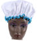 VICASKY Gorro de ducha de salón, gorro de ducha, gorro de baño, impermeable, color blanco