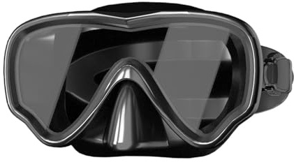 Gafas de buceo para hombre, anti UV, cómodas y respetuosas con la piel, equipo de esnórquel, protector ocular para mujeres y adultos, sin fugas, impermeables, inastillables, profesionales, de visión