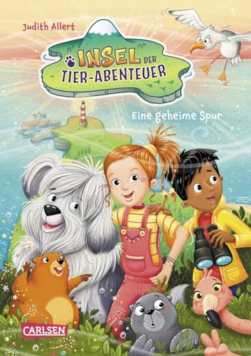 Insel der Tier-Abenteuer 1: Eine geheime Spur: Fantasievoll-freche Tiergeschichte für Kinder ab 7 Jahren mit vielen fröhlichen Bildern (1)