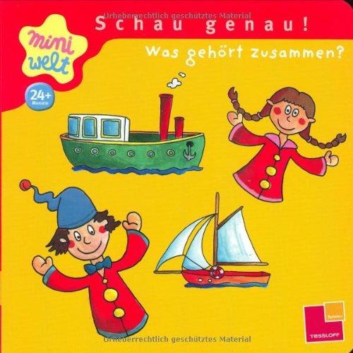 miniwelt. Schau genau! Was gehört zusammen?