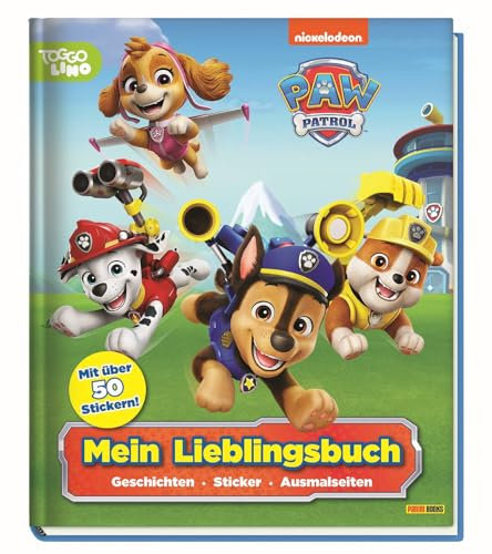 PAW Patrol: Mein Lieblingsbuch - Geschichten - Sticker - Ausmalseiten: Geschichtenbuch