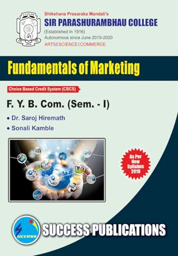 Marketing & Salesmanship (Fundamental of Marketing)(F.Y.B.Com,S.P. College,Sem.-I)